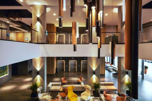 大堂, Q Hotel Plus Wrocław Bielany (Q Hotel Plus Wroclaw Bielany) in 比拉尼-弗羅茨拉夫斯基