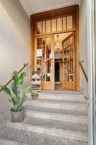 A szálláshely kívülről, Hotel Georges in De Haan