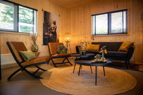  Vakantiehuisje Jipué met sauna en bubbelbad., Pension in Bruchterveld
