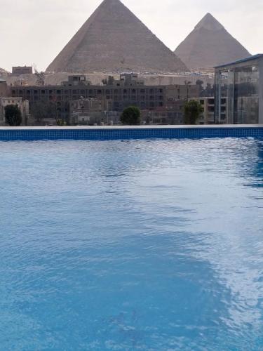 Pool, Pyramid Front Hotel in Giza