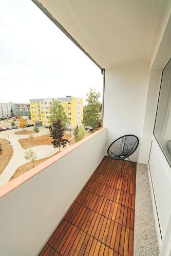 شرفة/ تراس, Moderne ruhige 2-Zimmer Wohnung in Coswig in Coswig