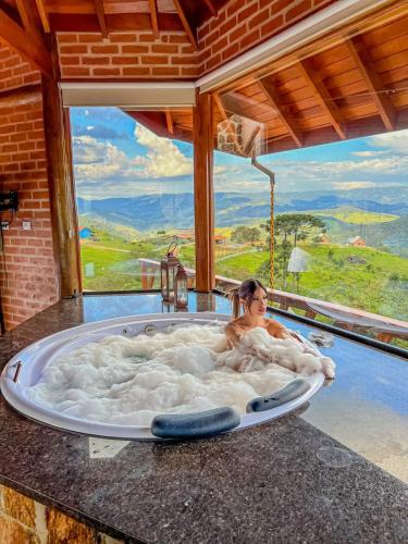 Chalés Encanto Das Pedras - Chalé Master luxo