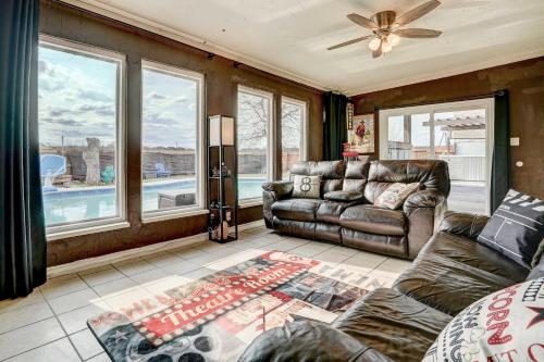 Family Home with Sunroom and Fire Pit! in New Braunfels, USA