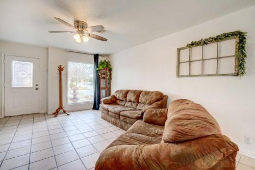 Family Home with Sunroom and Fire Pit! in New Braunfels, USA