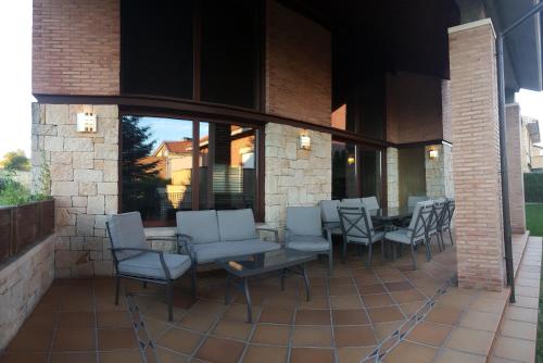 balkon/terras, Casa Rural San Lorenzo in Covaleda