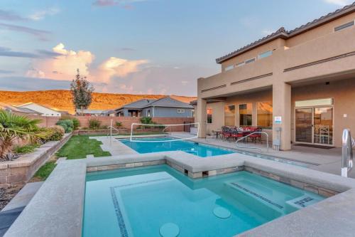 Sand Hollow 3370 Private Pool, Hot Tub, Ping Pong, and near Sand Hollow Reservoir - La Verkin, UT