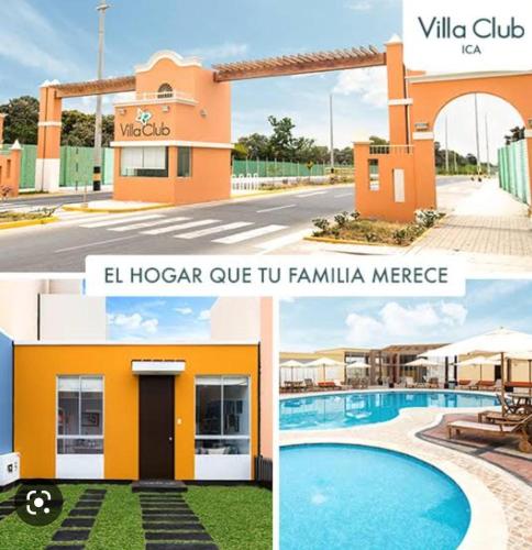 Casa villa club en Ica