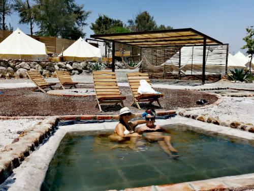 Úszómedence, Nomada Glamping & Aguas Termales - San Miguel de Allende X NANTLI LIVING in Olimpo