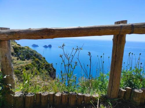 Domus Smeraldo terrace and sea view Amalfi Coast in Massa Lubrense