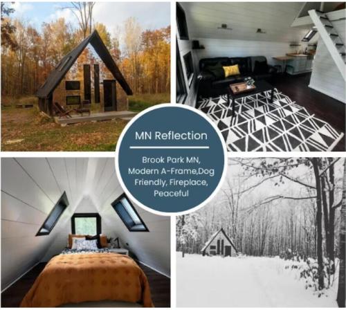 Modern A Frame in the woods Pet friendly