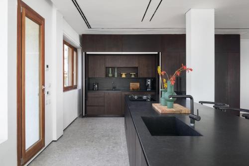 Kitchen, Luxury Villa over the Cliffs & Wild Beach by FeelHome in Netanya