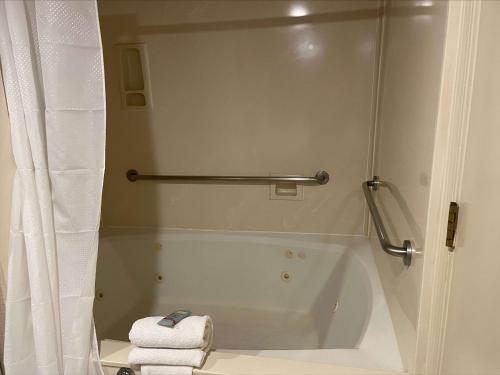 Queen Suite with Mobility Accessible Roll-In Shower