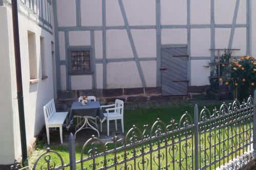 Jardín, Ferienhaus Ickelhaus 1 in Bad Windsheim