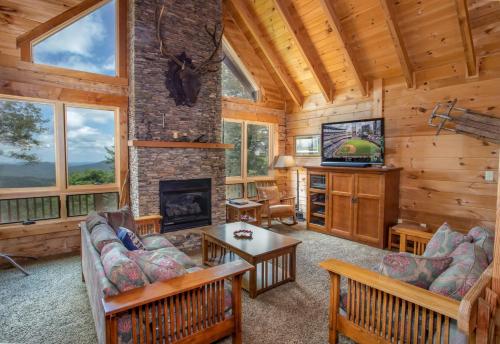 Blue Ridge View in Blowing Rock, USA