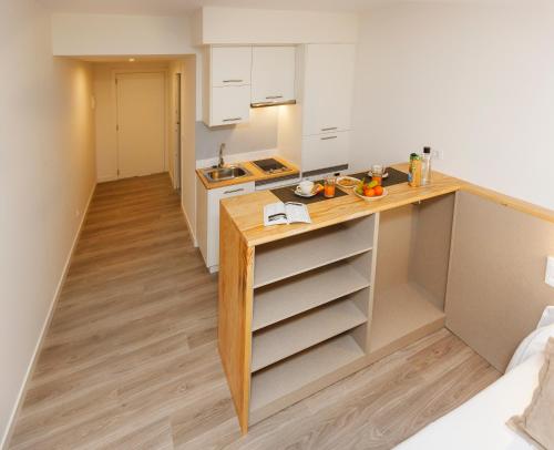 廚房, Apartamentos Costa da Morte Muxia in 穆西亞