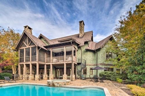 Stunning Mill Spring Home with Mountain Views! in Mill Spring, USA