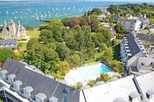 L'ES-CALE DE BEG-MEIL AVEC PISCINE ET PLAGE Appartement avec 1 chambre et 1 alcôve - Location saisonnière - Fouesnant