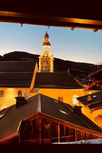 Romy appartement centre village Megève