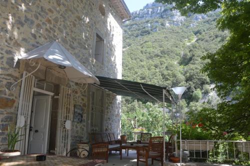 Balkons/terase, Domaine de la Carriere in Sumene