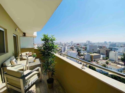 Maarif Top Floor - 2 Bedrooms - By AppartAli, Casablanca (fotografie 6)