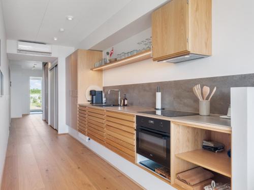 ห้องครัว, Luksus ferielejlighed med 3 soverum ved stranden i Kerteminde in เคอร์เทอมินเดอ