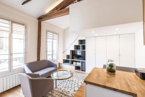 Tourville - Très beau studio - Bail mobilité - Location saisonnière - Paris