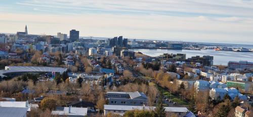 Panoramic Studio Apartment with stunning view - Free Parking, Reykjavik