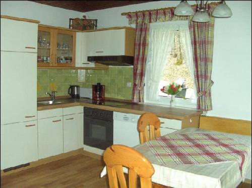 virtuve, Ferienhof Fernblick in Lalling