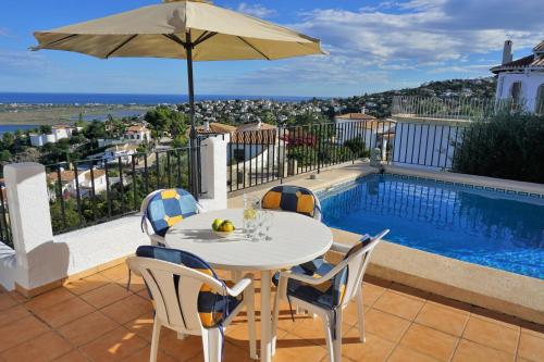 Casa Josi con vistas panorámicas en Monte Pego