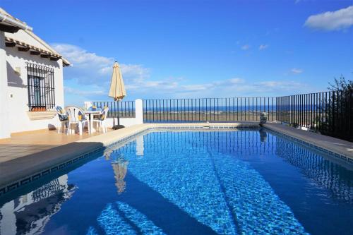 Casa Josi con vistas panorámicas en Monte Pego