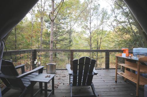 Bohamia - Cozy A-Frame Glamp on 268 acre forest retreat 5