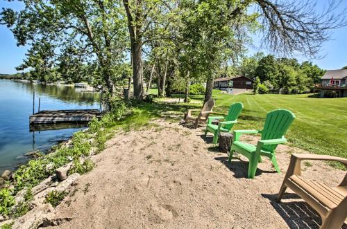 Family Home with Deck, Yard, Dock on Rock River!