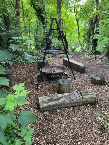 Vista exterior, Foxes Hollow - Woodland Cabin - Alfriston in Alfriston