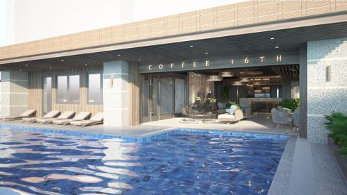 Swimming pool, Cat Ba Paradise Pool & Spa - Hotel Elite in Cat Ba Island