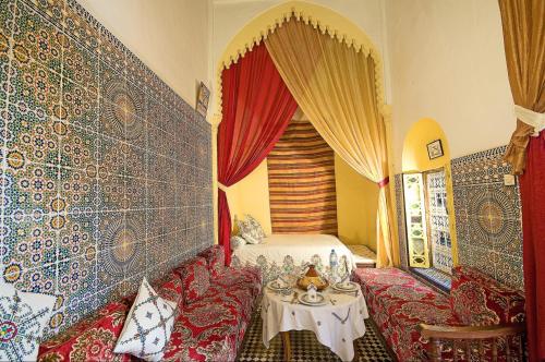 레스토랑, Riad Dar Jabador in 살레
