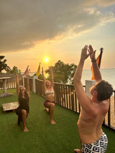 Hotellet från utsidan, Margarita Village Kite surfing school Sri Lanka in Kalpitiya