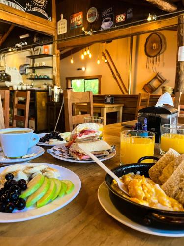 Eten en drinken, Las Bravas Lodge in Termas De Chillan