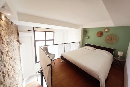 35m2, luminous loft close to the beach, Villefranche-sur-Mer (fotografie 2)
