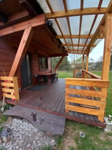 Erkély/terasz, Ostoja Spokoju in Serwy