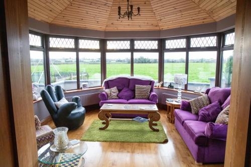 Shared lounge/TV area, The Ring Farmhouse in Birr