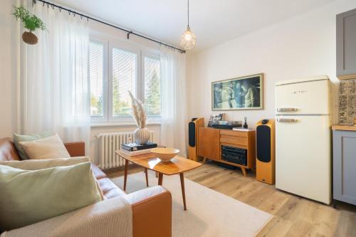 Stylish retro apartment