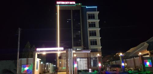 Hotellet från utsidan, Eastern City Hotel in Dodoma