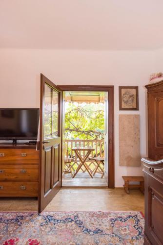 מרפסת, Ferienhaus Perner Gartenhaus unterm Lindenbaum in Pöllau