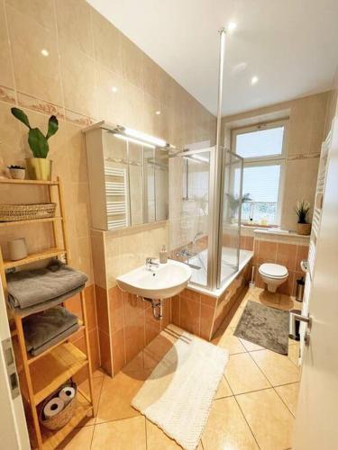 CASARINA - Charmante Wohnung direkt am Zoo mit Sauna, Lipsko (fotografie 8)