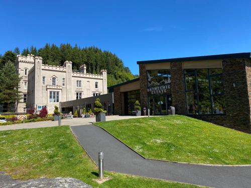 the waterside - carrick castle - loch goil in Carrick