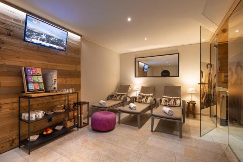 sauna, Boutique Hotel ANYBODY in Saalbach