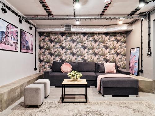 gedeelde lounge/tv-ruimte, HOLA GDYNIA in Gdynia