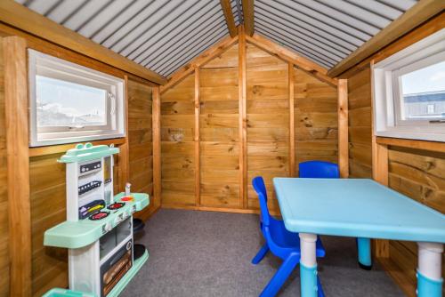 マートン Blue Bungalow 4つ星 シングルルーム レストラン