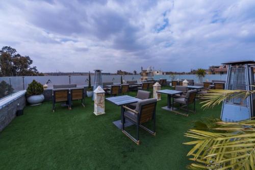レストラン, Elite Pyramids Boutique Hotel in ギザ