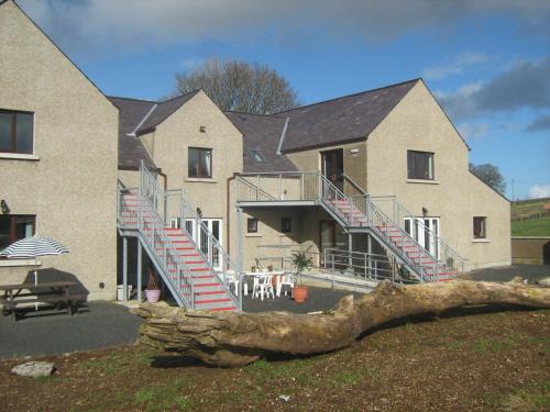 Balkon/terasa, Slemish Barn Hostel in The Sheddings